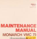 Monarch-Monarch 75, VMC Maintenance Manual Year (1975)-75-01